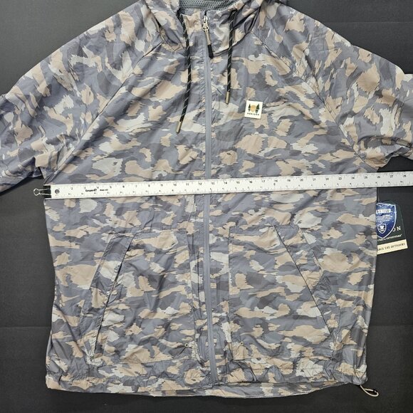 Bass Creek Outfitters Rain Shield Men's XXL Camouflage Lightweight Jacket W Hood - Picture 7 of 11